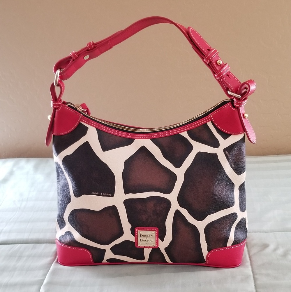 Dooney & Bourke Serengeti Giraffe Medium Hobo